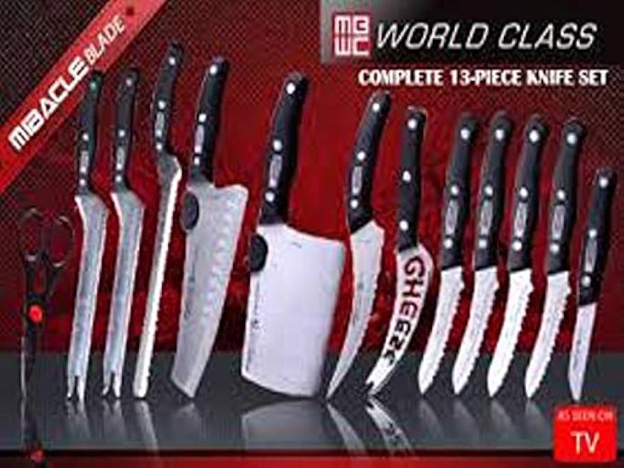 調理器具 World Class Knives Amazon.com: Miracle Blade World Class Professional Series 13